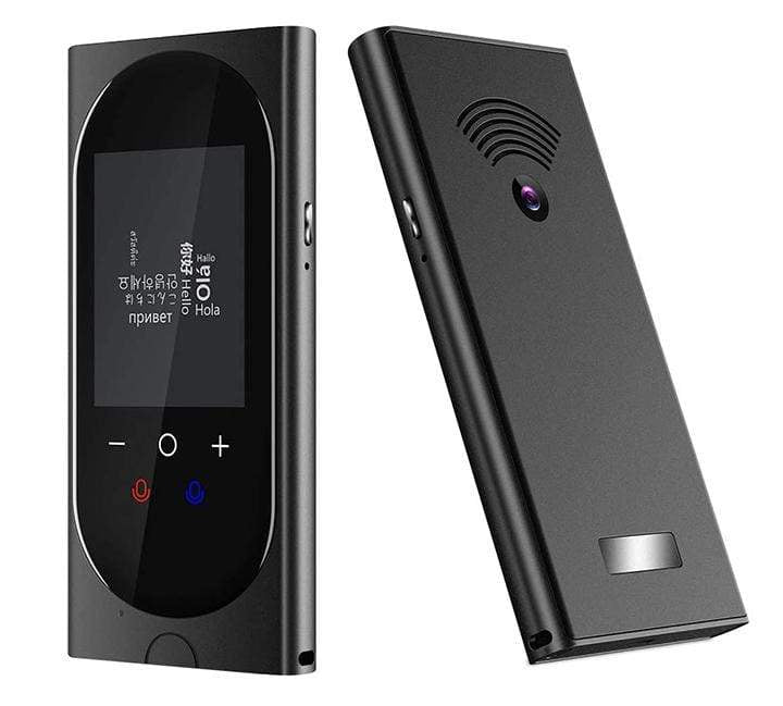 Antye Black Voice Translator Pocket Device with Camera Function