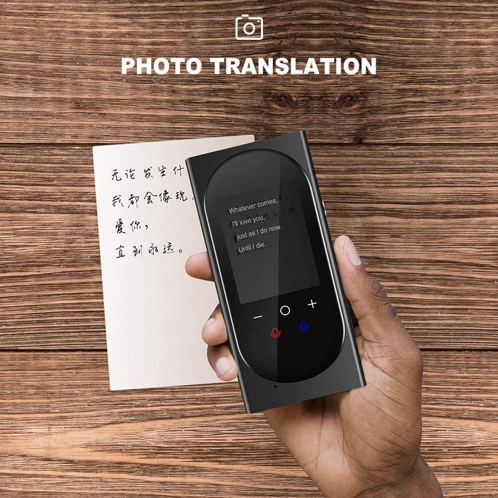 Antye Office Supplies > Office Equipment > Electronic Dictionaries & Translators>offline translator Offline Languages Voice Translator Pocket Device with Camera Function