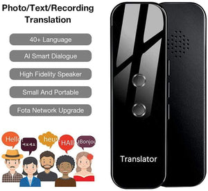 Portable Foreign Language Real-Time 2-Way Translations Support Up to 72 Languages